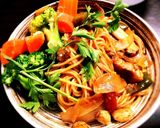 豚バラ肉のトマトパスタ作り方10写真