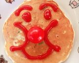 ケチャップで食べる♬おかずホットケーキ作り方6写真