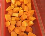 簡単！蒸しButter squash！作り方3写真