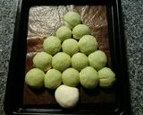 クリスマスツリーのメロンパン作り方6写真