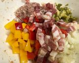 骨付きもも肉のスタッフドローストチキン作り方3写真