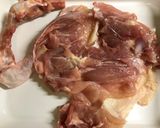 骨付きもも肉のスタッフドローストチキン作り方5写真