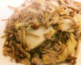 サムライ特製白菜と茶えのきの麻婆豆腐❤作り方5写真
