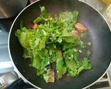 鮭と大根の葉で和風パスタ♪作り方3写真