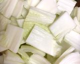エビ・ホタテ・白菜のクリーム煮作り方1写真