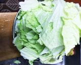 エビ・ホタテ・白菜のクリーム煮作り方2写真