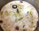 エビ・ホタテ・白菜のクリーム煮作り方9写真