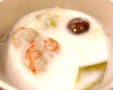 エビ・ホタテ・白菜のクリーム煮作り方10写真