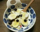 便秘に☆朝食に♪フルグラ&バナナ&牛乳☆作り方1写真