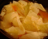 白菜とゆばの中華風スープ作り方5写真