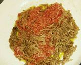 冷凍ひき肉で作る手作りトマトソースパスタ作り方7写真