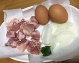 10分でできるカンタン親子丼♩作り方1写真