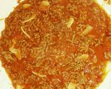 冷凍ひき肉で作る手作りトマトソースパスタ作り方13写真