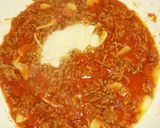 冷凍ひき肉で作る手作りトマトソースパスタ作り方14写真