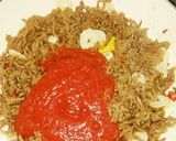 冷凍ひき肉で作る手作りトマトソースパスタ作り方11写真