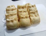 キャベツとツナのチーズ焼き巾着作り方4写真