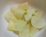 じゃがいも肉詰め団子のあんかけ作り方3写真