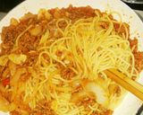 冷凍ひき肉で作る手作りトマトソースパスタ作り方24写真