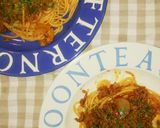 冷凍ひき肉で作る手作りトマトソースパスタ作り方26写真