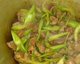ご飯が進む【砂肝とセロリの甘辛炒め】作り方3写真
