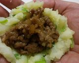 じゃがいも肉詰め団子のあんかけ作り方5写真