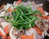 豚バラ薄切りでカレー炒め。作り方5写真