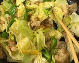 レンジで時短！回鍋肉★ホイコーロー作り方5写真