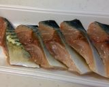 鯖照り焼き。作り方1写真