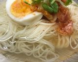 韓国冷麺風 冷やしそうめん作り方7写真