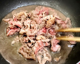 牛すき焼き風肉豆腐♪美味しい♡時短、簡単作り方2写真