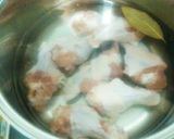 鶏手羽元を煮込んでほぐしたチキンカレー作り方2写真