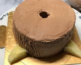 ブッシュドノエル 切り株ケーキ作り方4写真