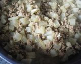 大根麻婆カレー味作り方4写真