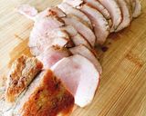 ローストポークにブルサンチーズトッピング作り方1写真