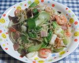 海鮮塩焼きそば~おたふく塩焼きそばソース作り方16写真
