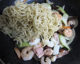 海鮮塩焼きそば~おたふく塩焼きそばソース作り方14写真