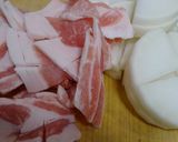 大根と豚のかさまし生姜焼き作り方3写真