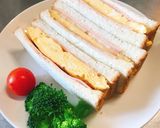 朝食に！厚焼きだし玉子のサンドイッチ作り方6写真