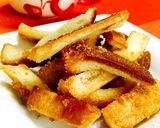 食パンで簡単おやつ★カリふわ揚げパン風♪作り方6写真