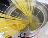 イワシ缶でアンチョビ風和風パスタ作り方2写真