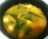 定番　豆腐とワカメの味噌汁(合わせ味噌)作り方5写真