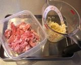 生姜たっぷりネギ塩ダレ丼作り方2写真