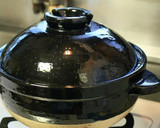 土鍋で炊く舞茸と人参の炊き込みご飯作り方3写真
