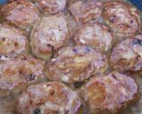 保存版*蓮根豚つくねの味噌マヨ照り焼き*作り方4写真
