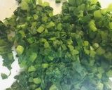 洋風の青菜飯作り方3写真