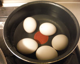 男の燻製②（燻製卵）作り方1写真