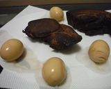 男の燻製②(燻製卵)作り方3写真