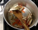 本人控え☆油麩入り具だくさんな豚汁作り方3写真