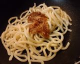 簡単☆味付けいらず♪なめ茸バターうどん作り方3写真