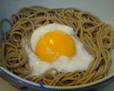 沸騰つゆ温泉玉子蕎麦作り方3写真